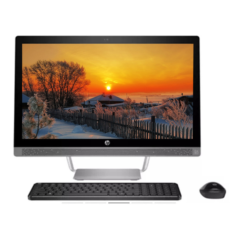 惠普(HP)HP ProOne 490 G3 23.8 i3-7100T/4G/500G/DVDRW/集显/DOS/三年