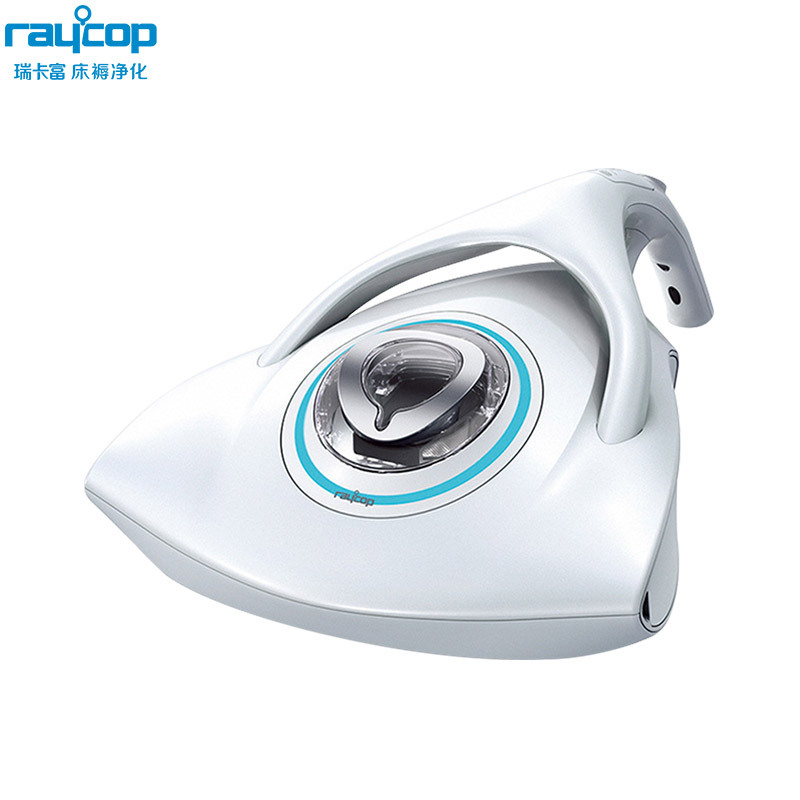 瑞卡富(Raycop) 除螨仪手持式除螨吸尘器进口除螨机家用床上杀菌高级床褥净化吸尘器(光净白)RP-100CWH
