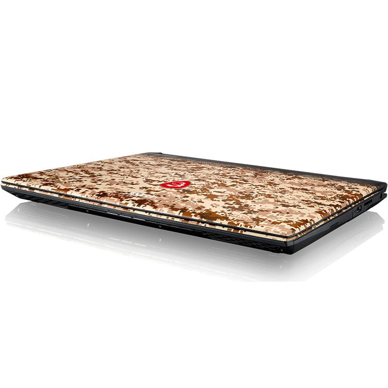微星(MSI)GE62-1699 15.6迷彩游戏本笔记本电脑i7-7700HQ 128GB+1TB GTX1050Ti