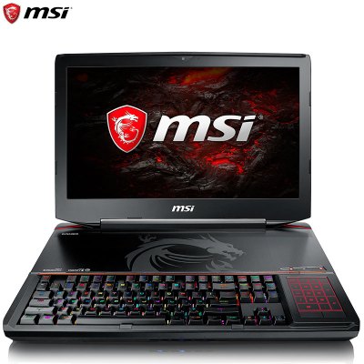 微星GT83VR 203CN高端18.4英寸游戏本 i7-7920HQ 32G 512G+1TB 双GTX1080 8G