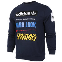 Adidas/阿迪达斯 男装 三叶草 舒适休闲运动服卫衣套头衫 CF5391