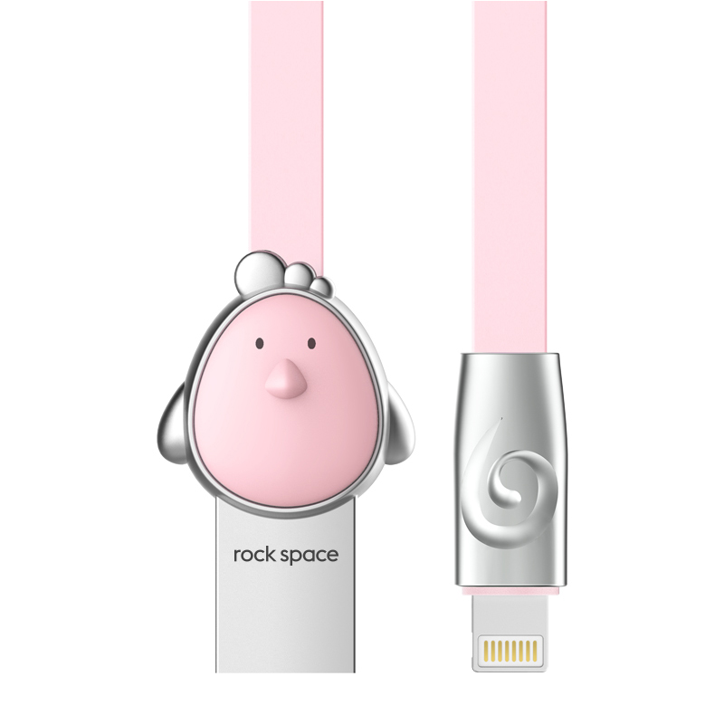 生肖兔苹果数据线 (Rabbit lightning cable) 80632 白色