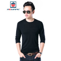 AEMAPE苹果 针织衫秋季男士2017新款休闲圆领毛衣