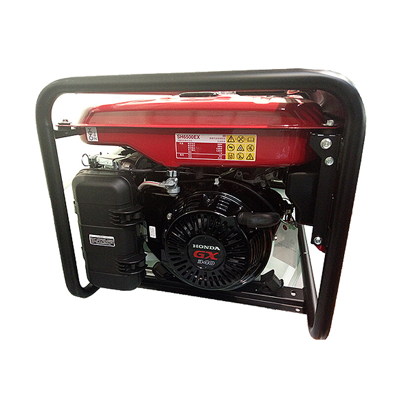 泽腾豪华型汽油发电机SH6500EX 单相 5.6kw