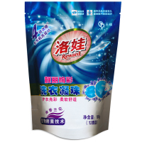 洛娃 靓丽炫彩洗衣凝珠12颗装180g幽香兰花