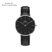新品danielwellingtonn女生手表黑表盘dw手表女潮流简约学生手表_2