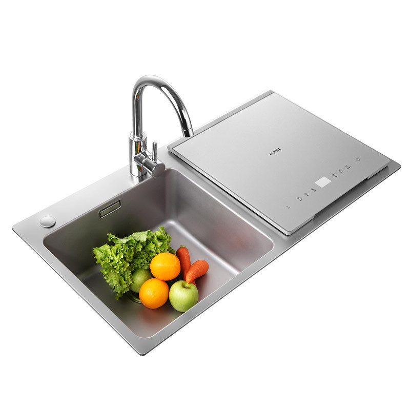 方太(FOTILE)水槽洗碗机 6套 家用全自动嵌入式超声波洗果蔬三合一 JBSD2T-X9