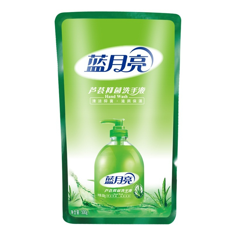 蓝月亮 芦荟抑菌洗手液袋装500g