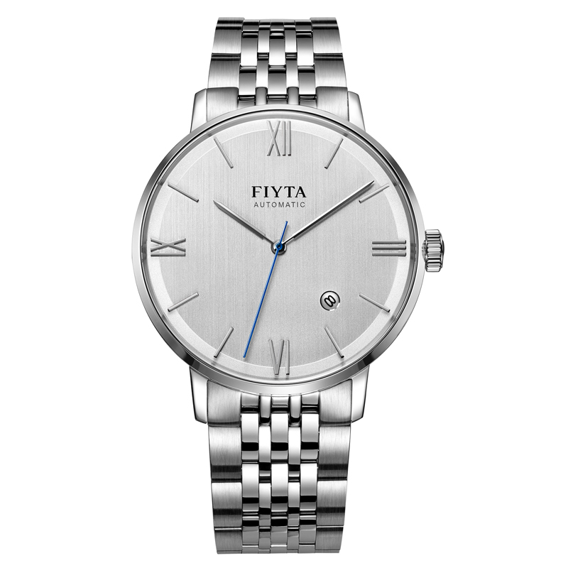 飞亚达(FIYTA)手表男自动机械表防水日历休闲皮带时装腕表