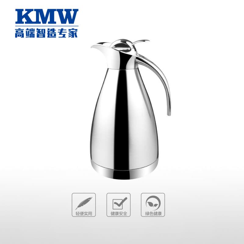 KMW304真空保温水壶1.5LGtoolsSH0036 密封性好 保温性好 易清洁 优质304钢图片