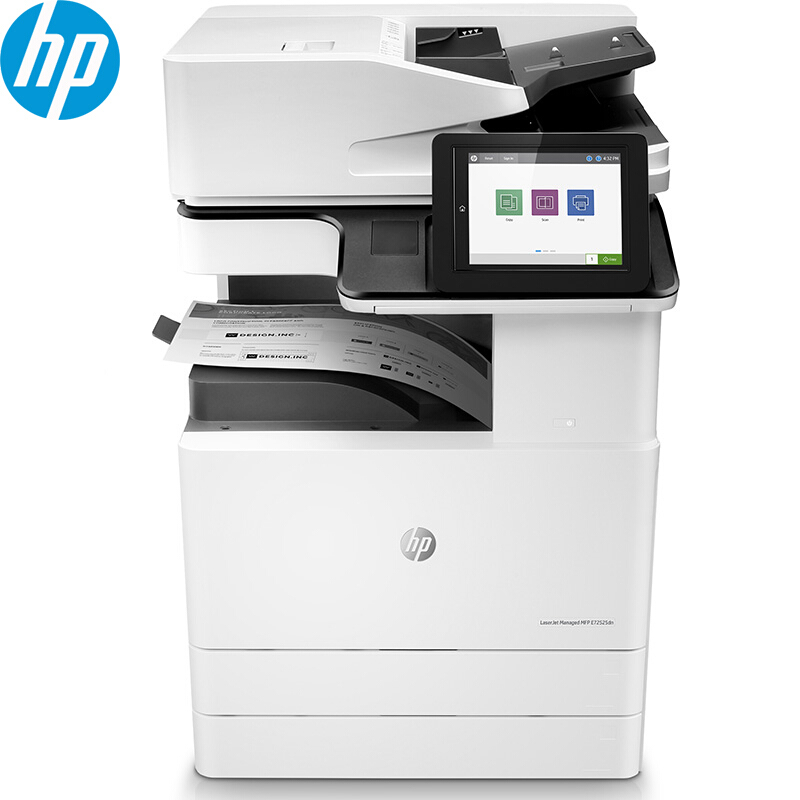 惠普(HP)LaserJet Managed Flow MFP E72530z黑白数码复合机高清大图
