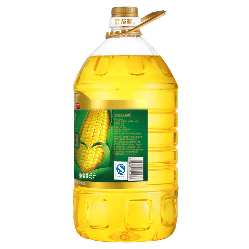 金龙鱼 植物甾醇玉米油 5L*4桶