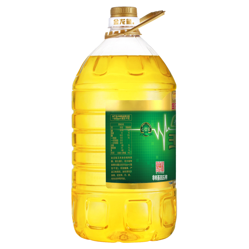 金龙鱼 植物甾醇玉米油 5L*4桶