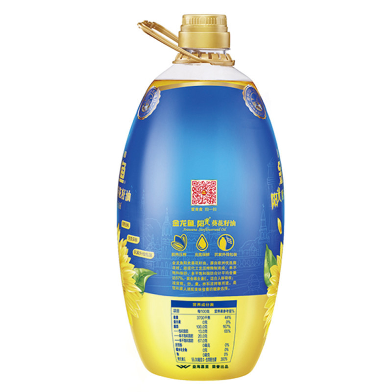 金龙鱼 阳光葵花籽油4L*4桶