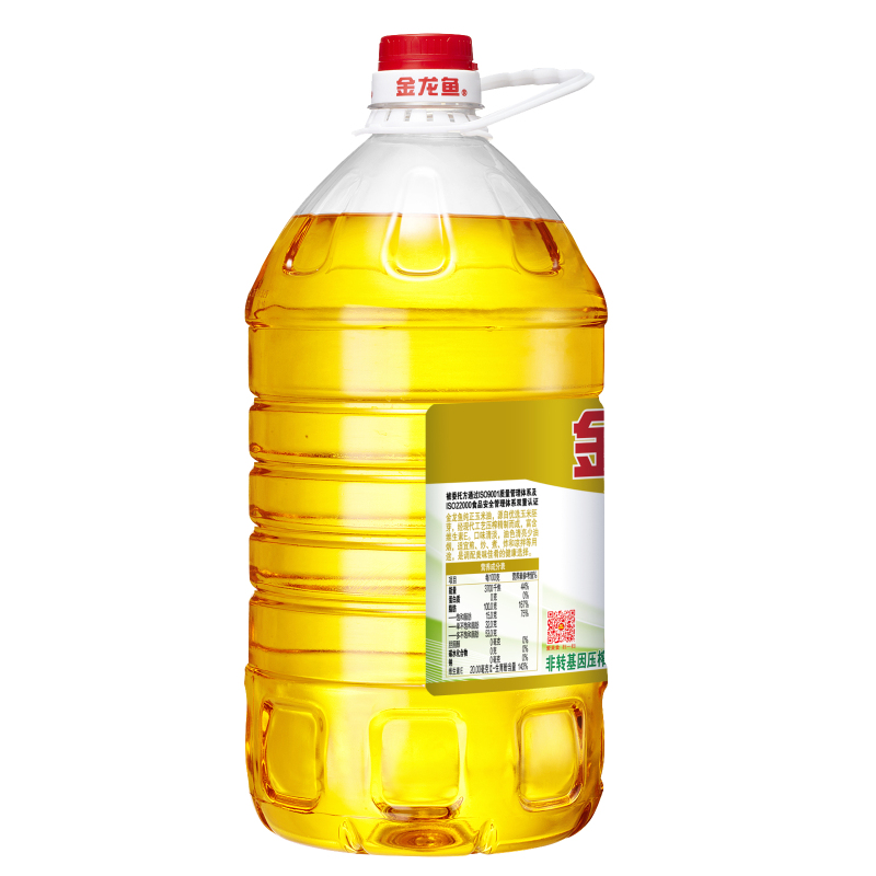 金龙鱼 纯正玉米油4L*4桶