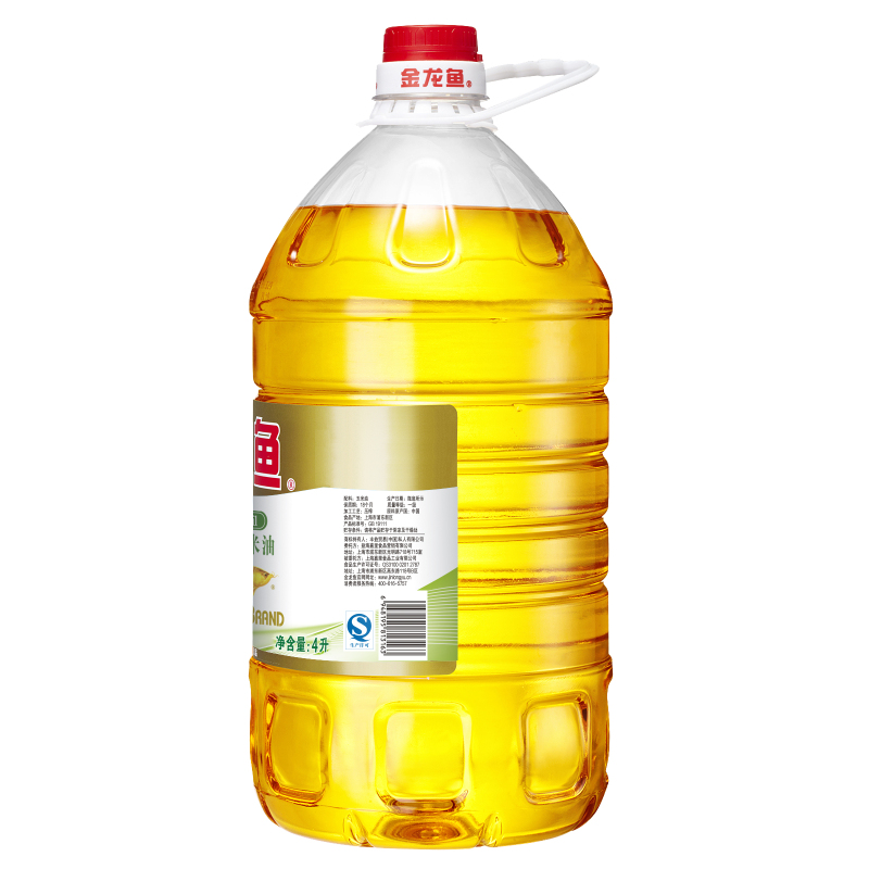 金龙鱼 纯正玉米油4L*4桶