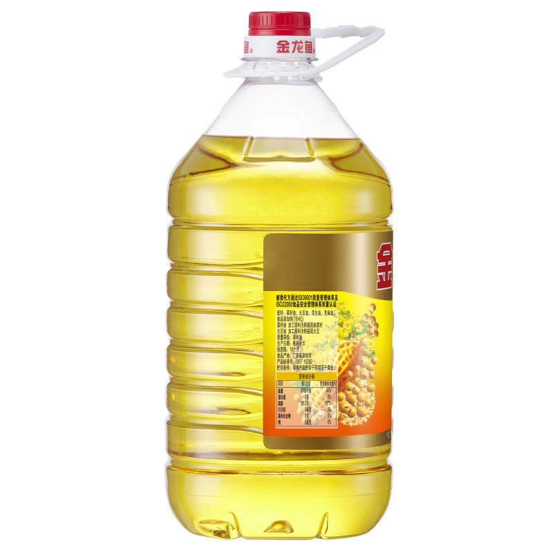 金龙鱼 花生浓香食用调和油5L*4桶图片