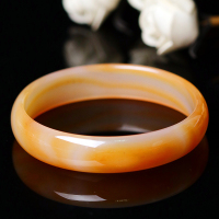 凝萃 红玛瑙手镯内径58mm 饰品