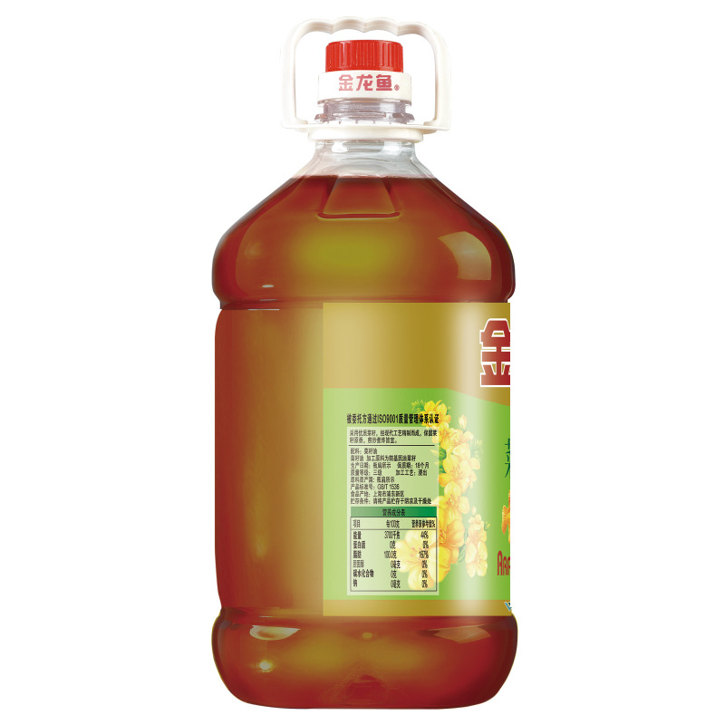 金龙鱼醇香菜籽油 5L*4桶