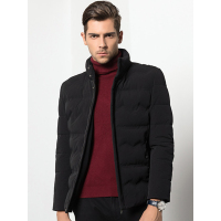 卡帝乐鳄鱼秋冬款男士棉衣休闲立领外套男棉袄237DBNLDM8707