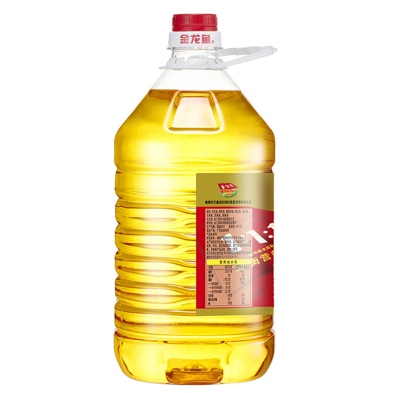金龙鱼 黄金比例食用调和油 4L*4桶