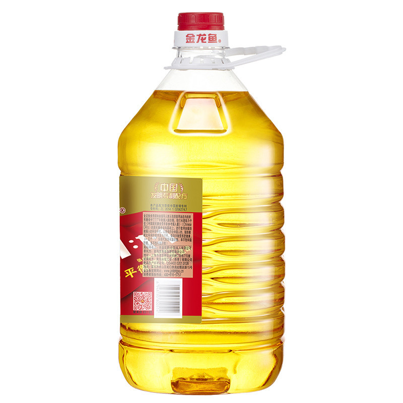 金龙鱼 黄金比例食用调和油 4L*4桶