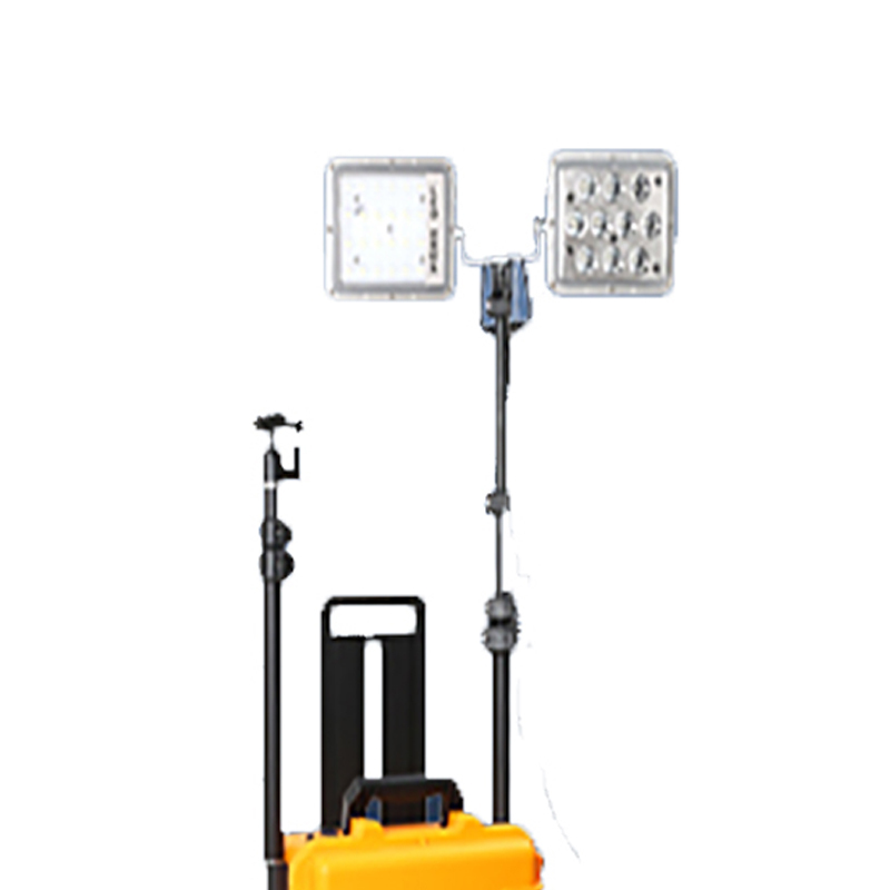 恒盛移动式多功能照明装置BF666C 光源:30W*2 LED 锂电池组:18.5V10Ah