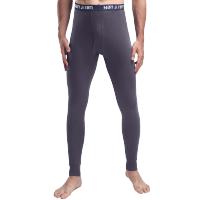 南极人 男士深灰明筋棉毛单裤打底保暖裤