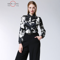 桑蚕丝时尚精致翻领衬衫DSF3C08