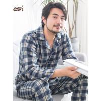 顶瓜瓜睡衣女秋冬摇粒绒 长袖女家居服休闲格子可外穿家居服套装