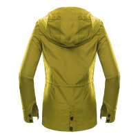 赛琪女装春季休闲连帽风衣开衫梭织运动单衣长版外套213804