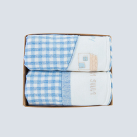 良良(liangliang)隔尿垫麻棉婴儿苎麻小尿垫两条装宝宝尿垫床垫防水可洗透气