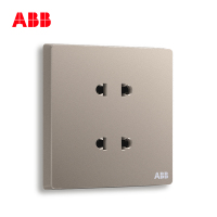 ABB开关插座 轩致无框二位中标 二 二极插座10AAF212-PG