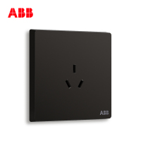 ABB开关插座 轩致无框一位中标三孔插座10AAF203-885