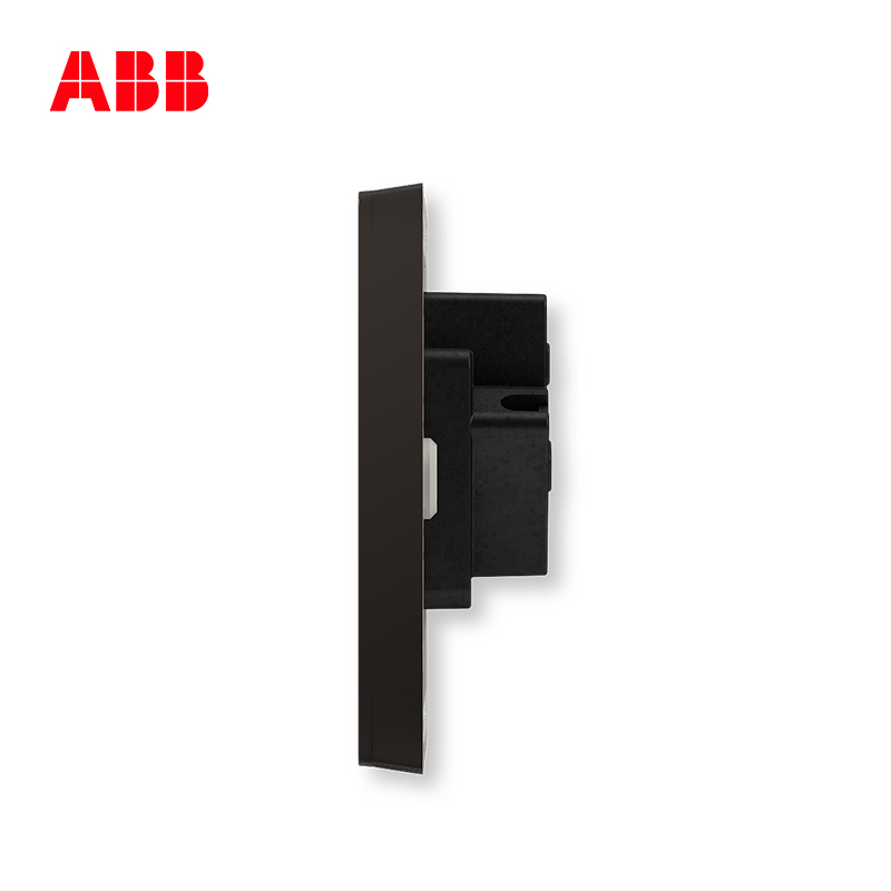 ABB开关插座 轩致无框一位中标三孔插座10AAF203-885