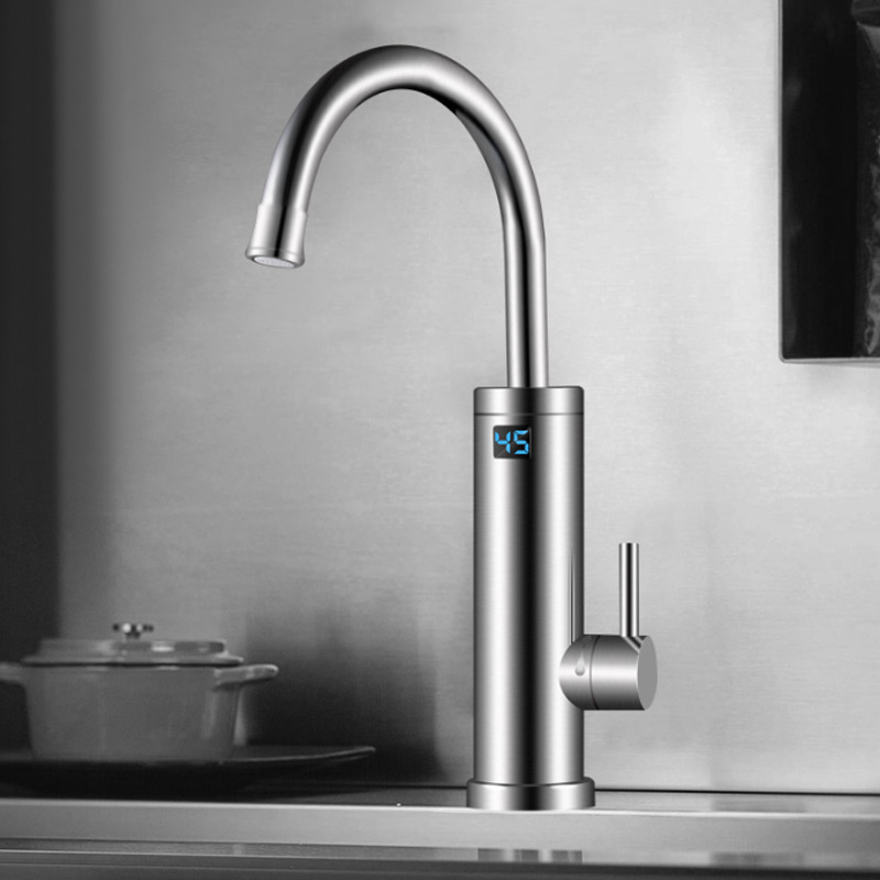 海尔施特劳斯 HSW-X30M3S即热式电热水龙头快速热水器 金属厨房热水宝