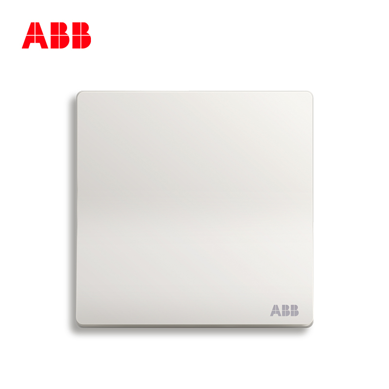 ABB开关插座 轩致无框 雅典白色一位双控开关 16AXAF125