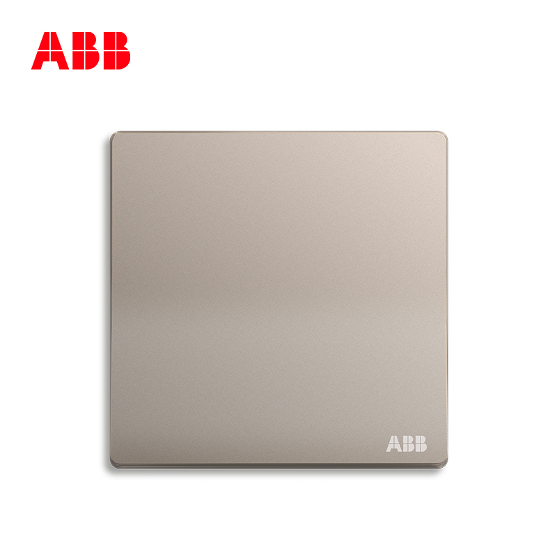 ABB开关插座 轩致无框 朝霞金一位中间开关 10AXAF119-PG