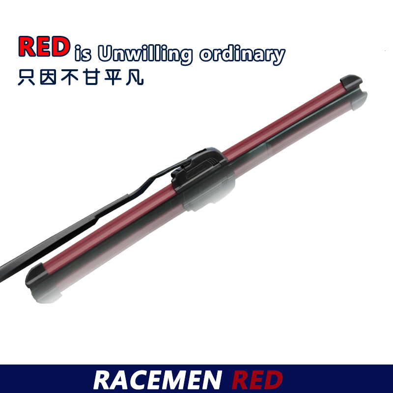 威士曼RACEMEN红色双只装专用型无骨雨刮蓝鸟轩逸骐达杰德新思域卡罗拉雷阿特兹昂克赛拉丰田本田马自达日产现代起亚