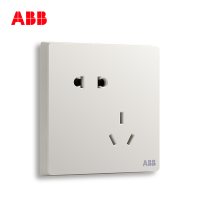 ABB开关插座 轩致无框二位中标 二三极插座10AAF205