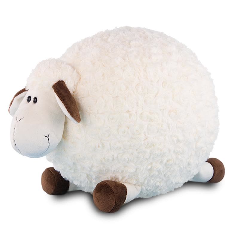 EVTTO正版毛绒玩具椭球型羊公仔羊玩偶儿童礼物布娃娃小羊玩具宝宝小女孩生日礼物女生礼品图片