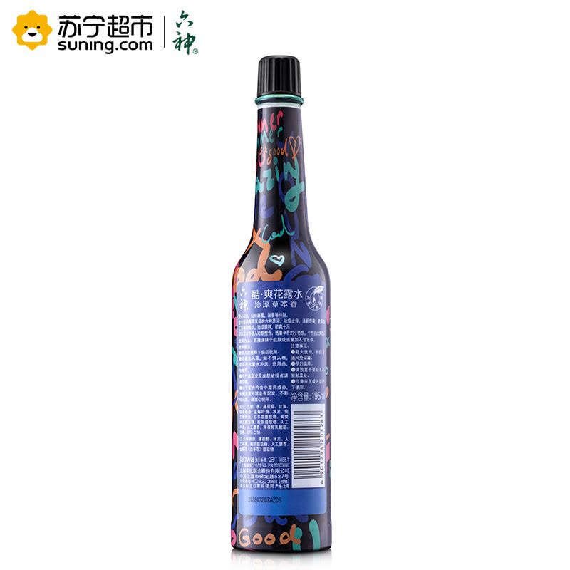 六神酷.爽花露水195ml图片