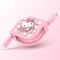 优加 holle kitty苹果数据线苹果数据线/充电线 适用苹果5/6/7数据线-简单爱