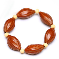 悦木之源 精选橄榄核手链-三花八年老油核 饰品