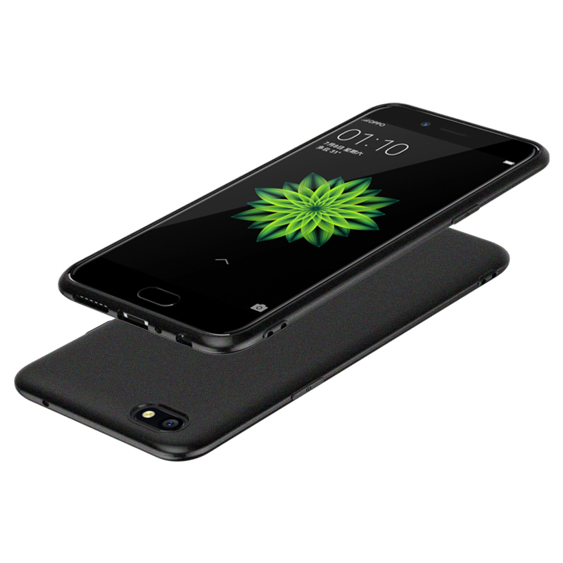 escaseoppoa77手机壳oppo手机套全包磨砂软壳防摔保护套带挂绳吊绳孔