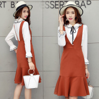 套装/套裙优雅韩版2017年秋季潮流中长款甜美