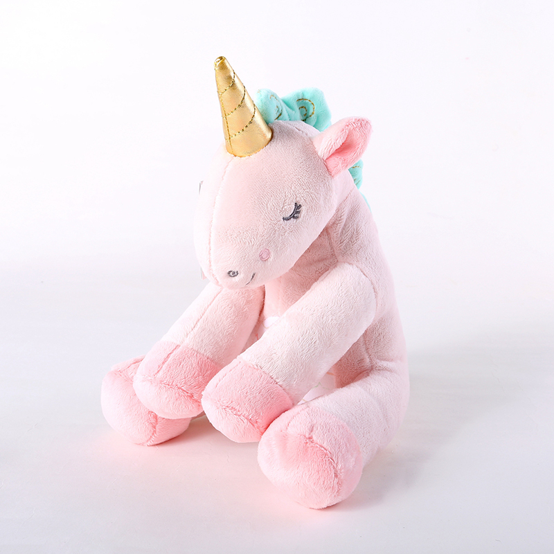 babyaspen 纯棉可爱独角兽毛绒玩具和短裙 0-6个月