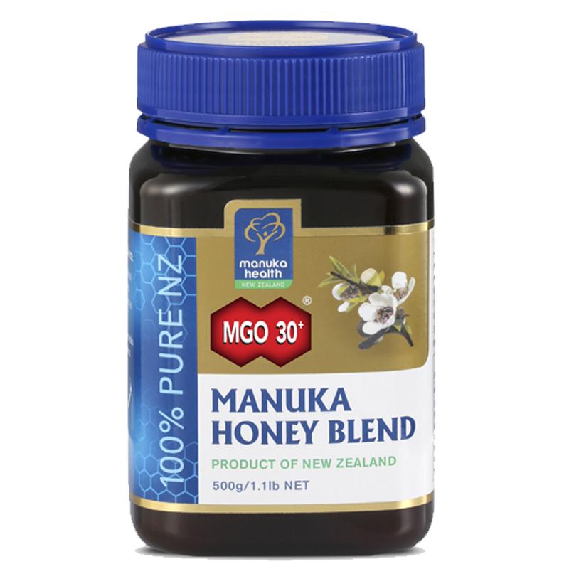 [润喉清肠道]Manuka health 蜜纽康 麦卢卡蜂蜜MGO30+ 500克/瓶 瓶装 养胃 新西兰进口蜂蜜