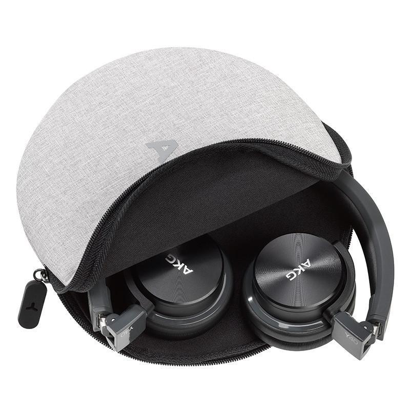 AKG/爱科技 Y40 耳机头戴式HIFI耳机耳麦线控 黑色