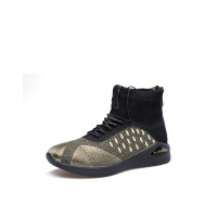 花花公子(PLAYBOY)男士针织面时尚韩版潮流休闲靴6DW563032D25